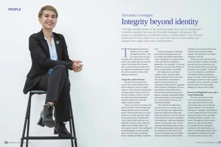 Alexandra Gerungan:  Integrity Beyond Identity