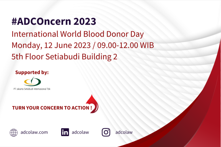 Prepare yourself for #ADCOncerns: Blood Donation. Exclusive for tenants of PT Jakarta Setiabudi Internasional Tbk