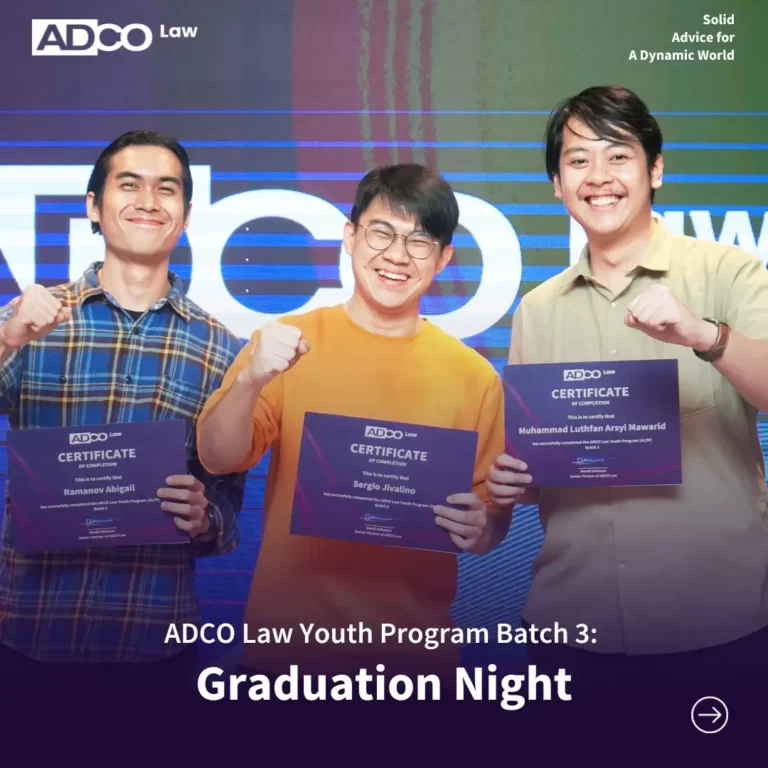 ADCO Law Youth Program Batch 3: Graduation Night