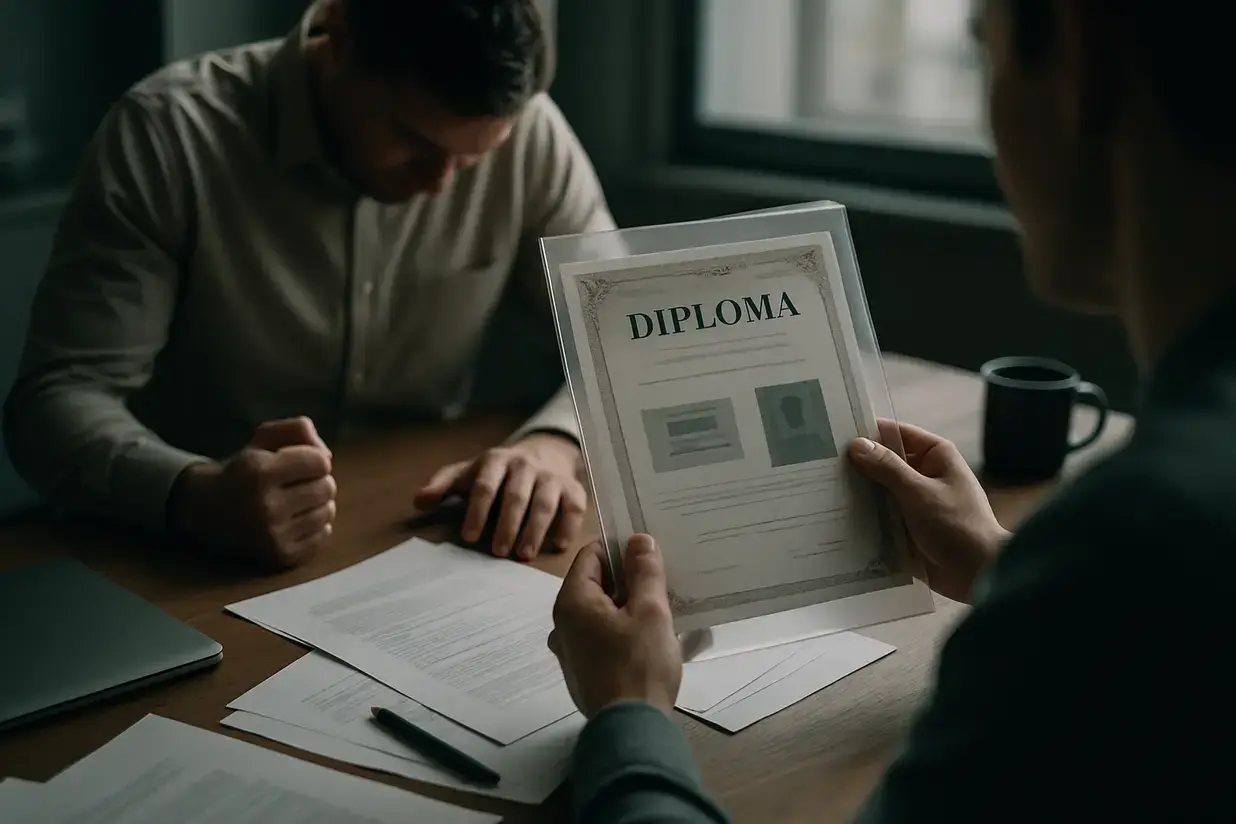 Retaining Diplomas and Personal Documents