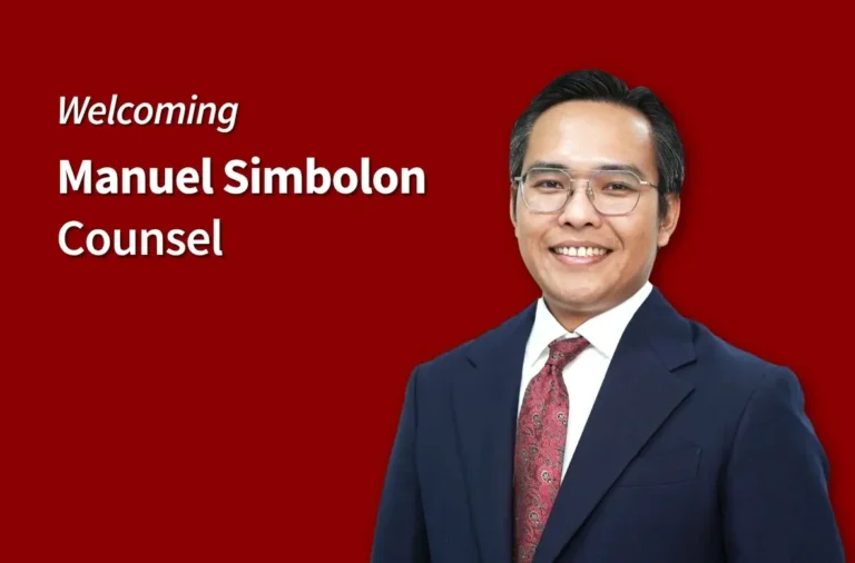 ADCO Law Tunjuk Manuel Simbolon sebagai Counsel Baru di Bidang Restrukturisasi dan Kepailitan